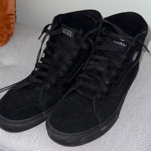 Vans Men's Black High-Top Sneakers